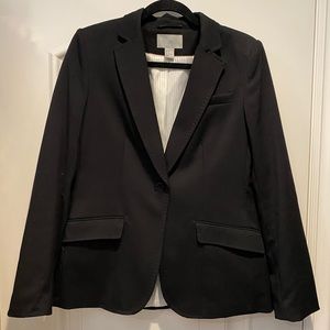 Black oversized blazer